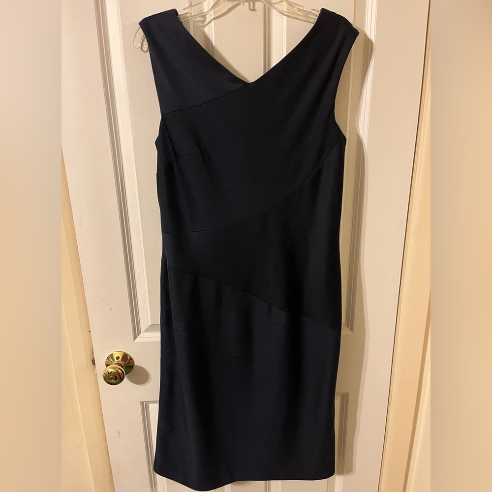 Navy Sleeveless Dress
